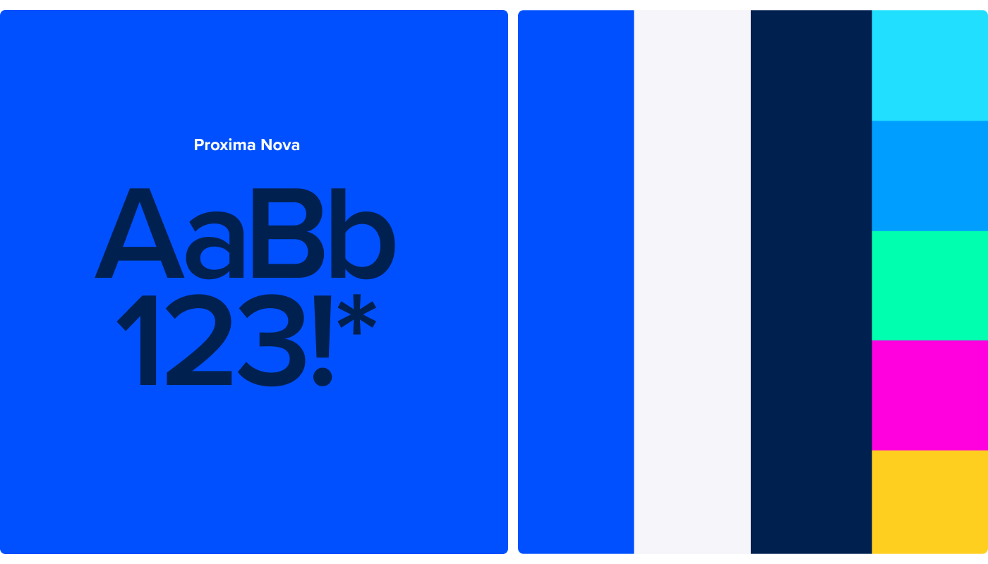 Sidekick typography and color system